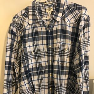 EUC plaid shirt. No stains or defects.